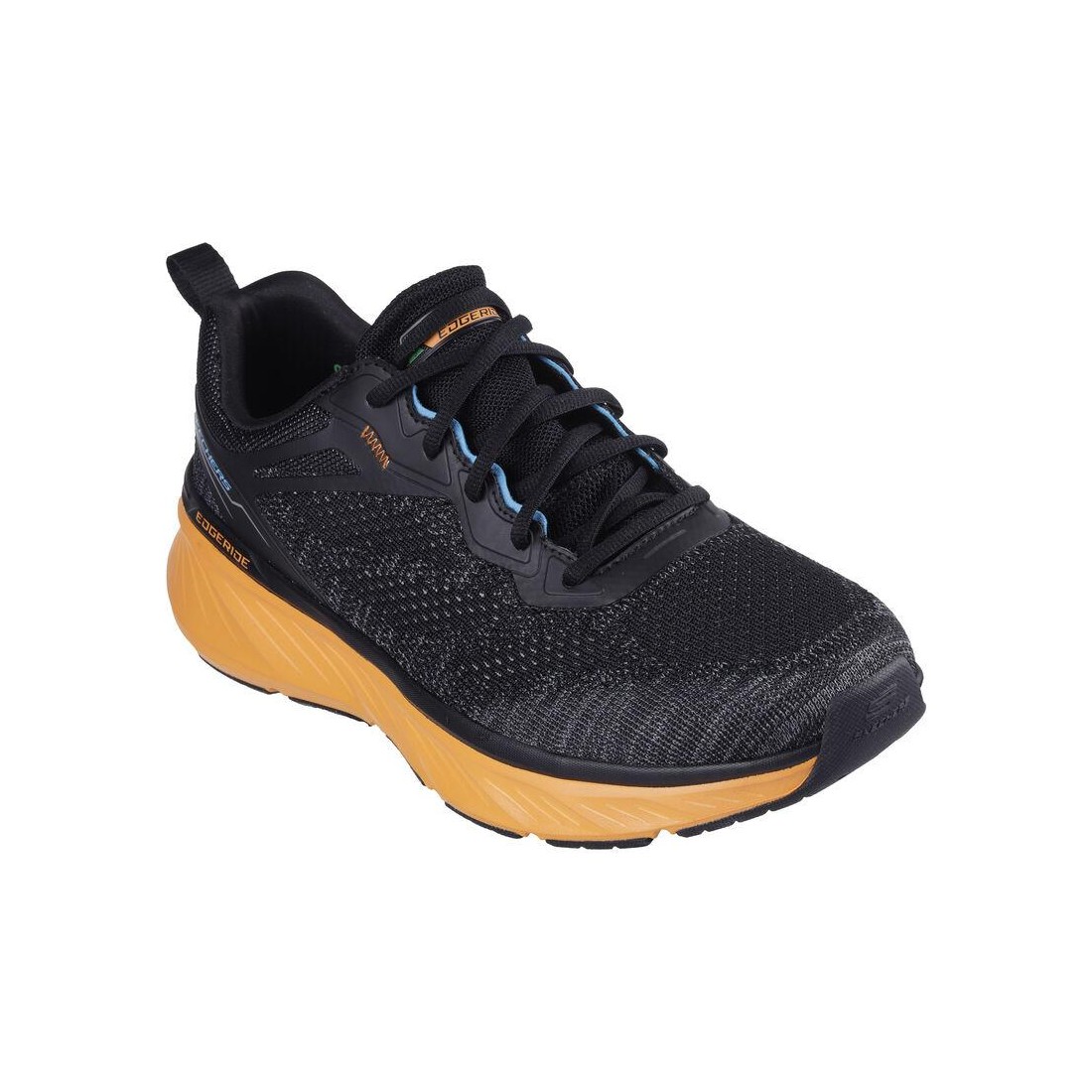 Giày Skechers Relaxed Fit: Edgeride - Enzoh Nam Đen Cam