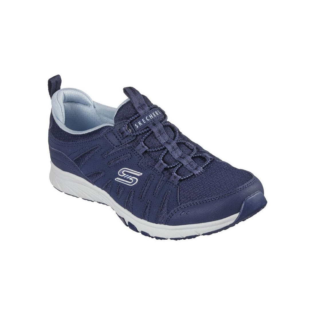 Giày Skechers Gratis Sport - Unwind Nữ Xanh Navy