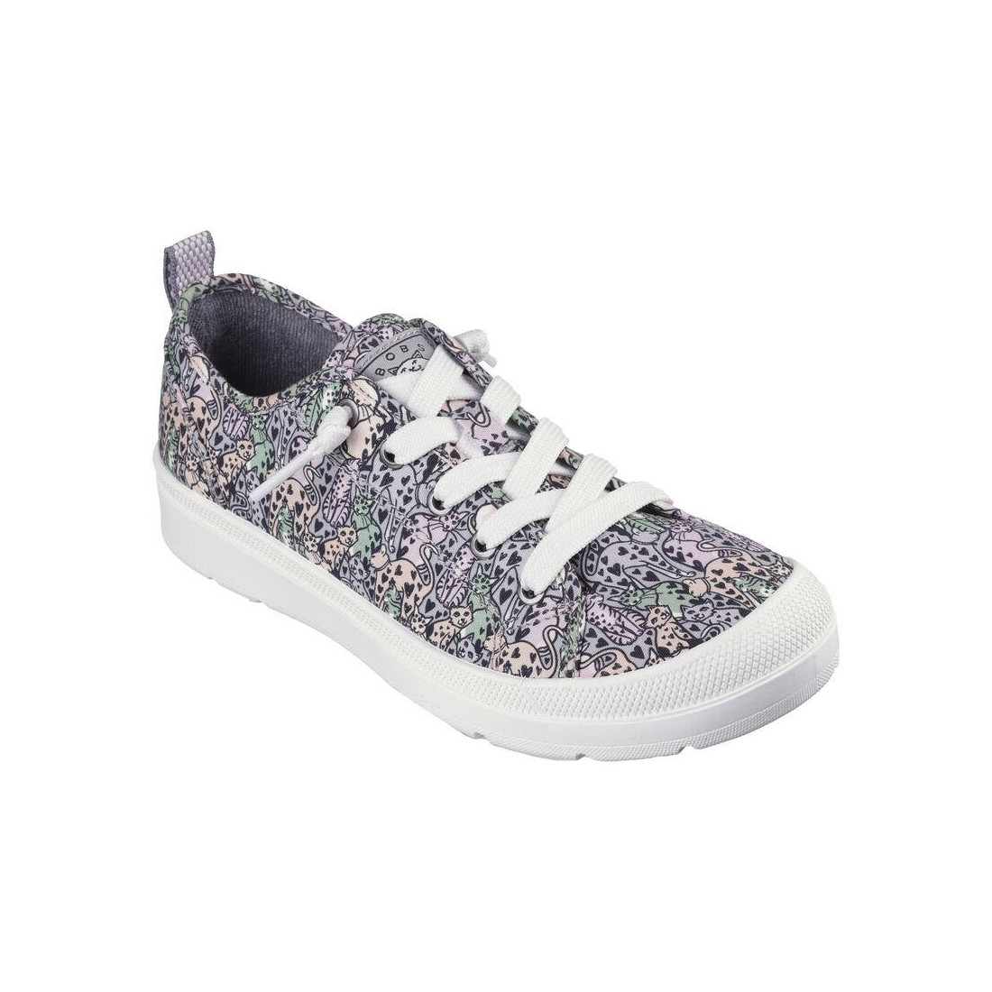 Giày Skechers Bobs Beyond - Just Kitten Nữ Xám