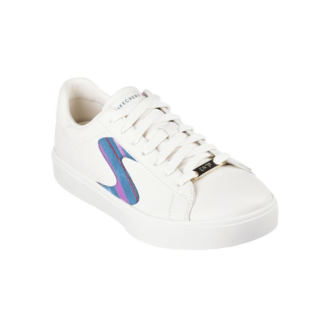 Giày Skechers Dvf: Eden Lx - Candy Stripesk Nữ Trắng