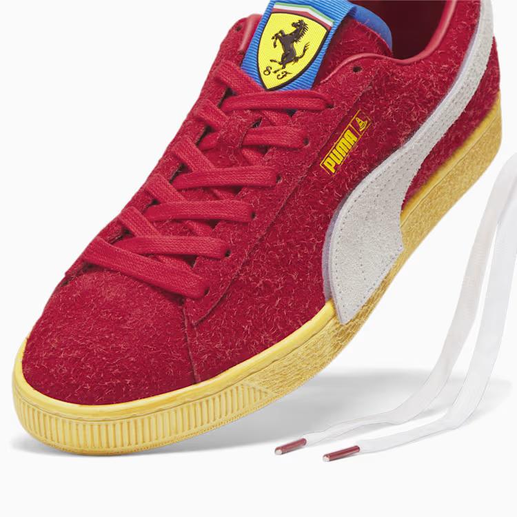 Giày Puma Scuderia Ferrari X Joshua Vides Suede Nam Đỏ