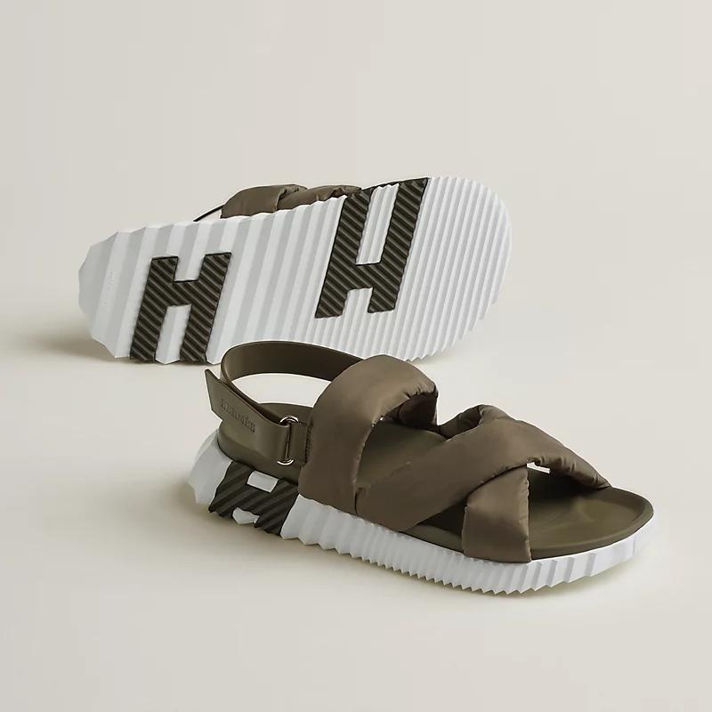 Giày Hermes Electric Sandal Nam Nâu