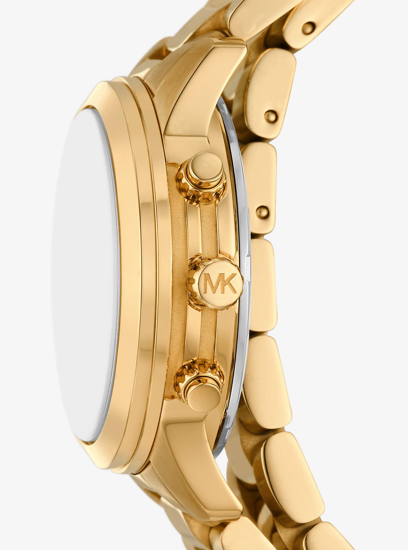 Đồng Hồ Michael Kors Runway Gold-Tone Wrap Watch Nữ Vàng