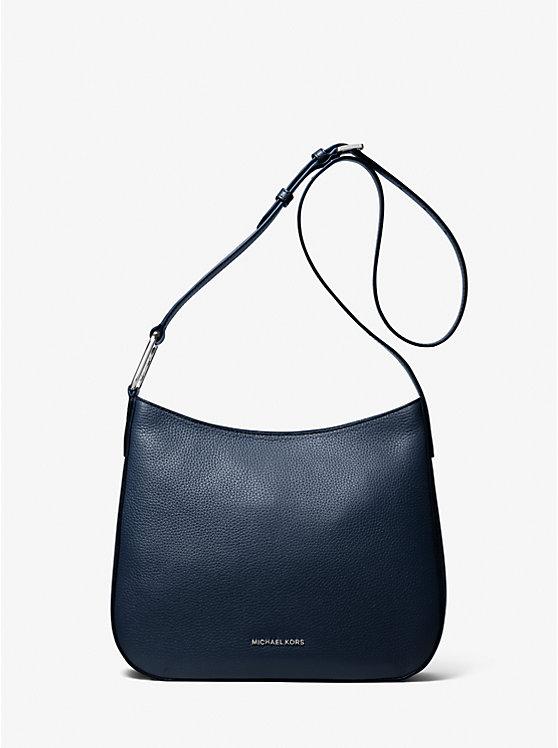 Túi Michael Kors Kensington Large Pebbled Leather Crossbody Bag Nữ Xanh Navy