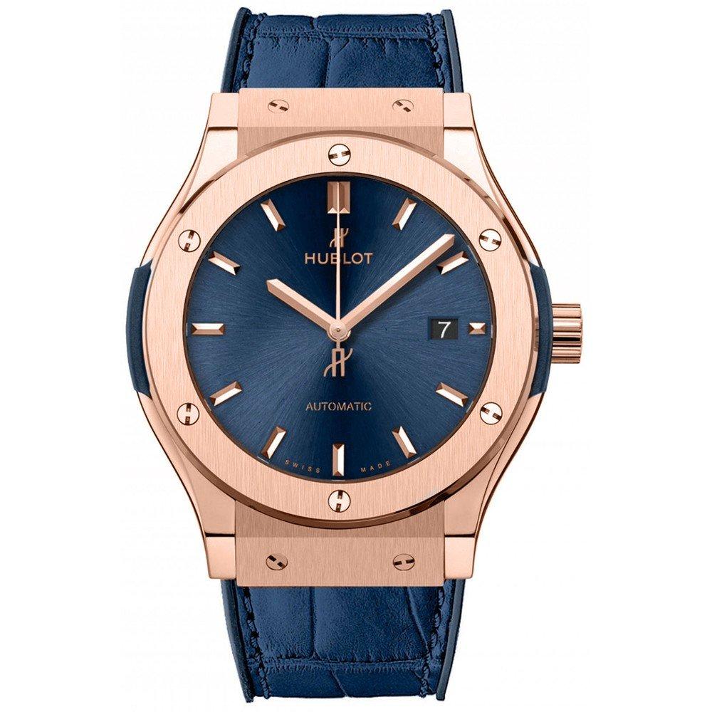 Đồng Hồ Hublot 542.Ox.7180.Lr Classic Fusion Automatic 42Mm Nam Xanh Dương