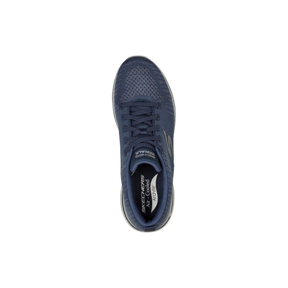 Giày Skechers Go Walk Arch Fit - Grand Select Nam Xanh Navy