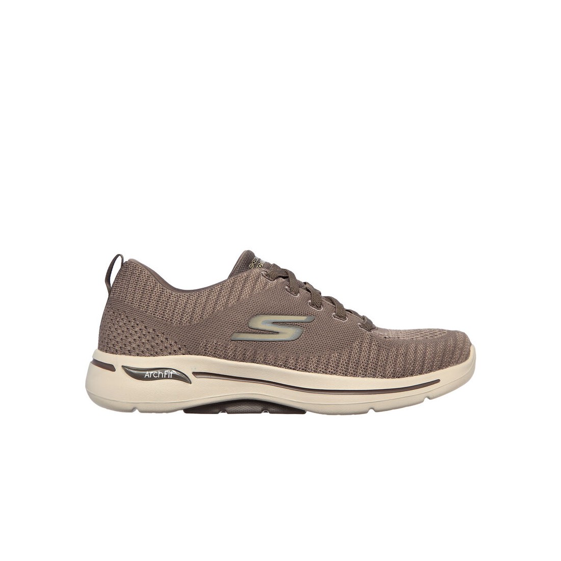 Giày Skechers Go Walk Arch Fit - Grand Select Nam Nâu