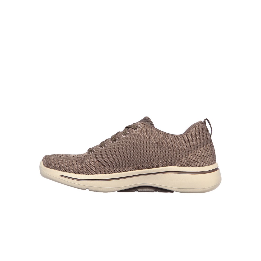 Giày Skechers Go Walk Arch Fit - Grand Select Nam Nâu