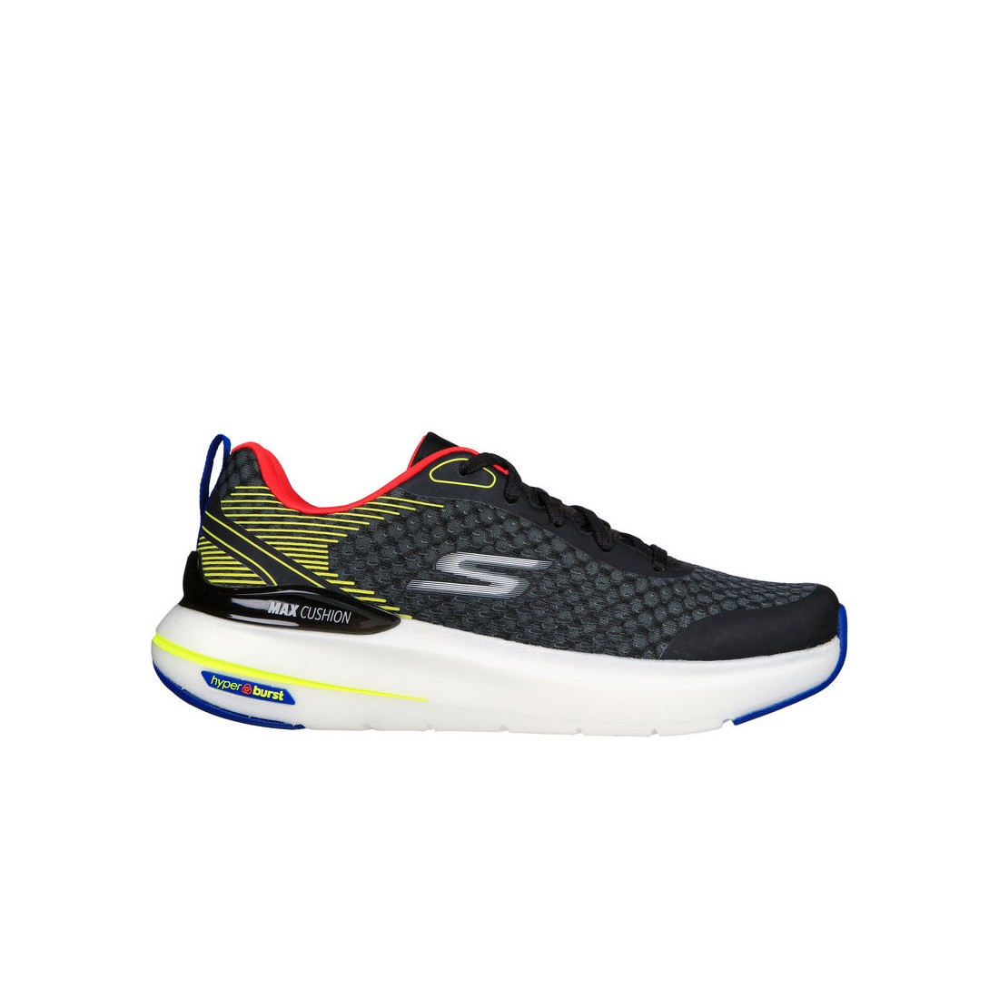 Giày Skechers Max Cushioning Hyper Burst - Synergy Nam Đen