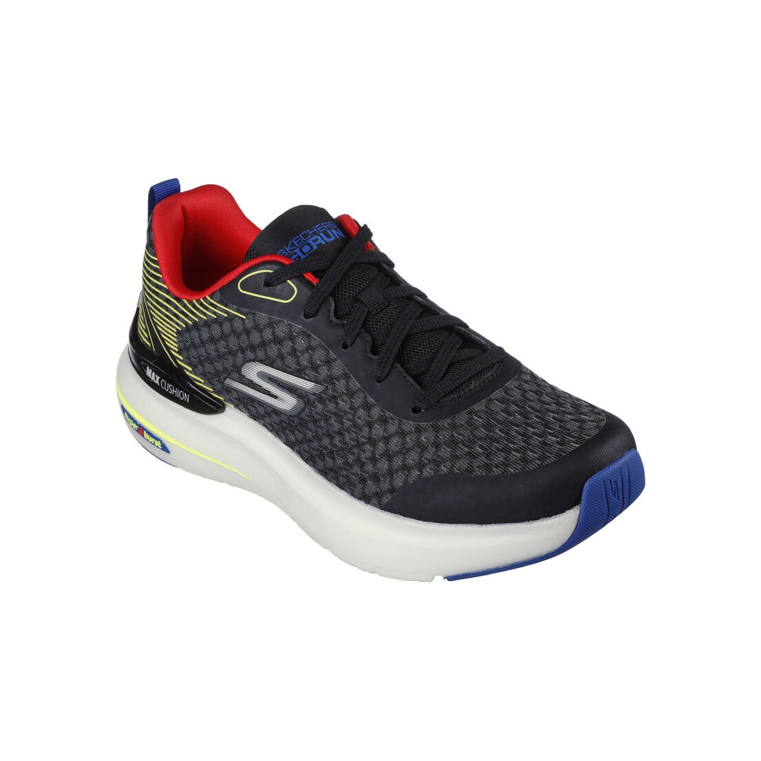 Giày Skechers Max Cushioning Hyper Burst - Synergy Nam Đen