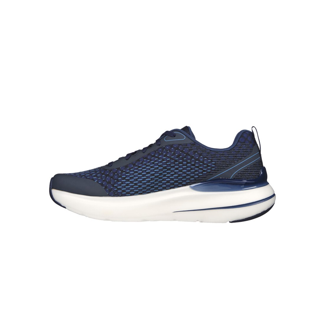 Giày Skechers Max Cushioning Hyper Burst - Synergy Nam Xanh Navy