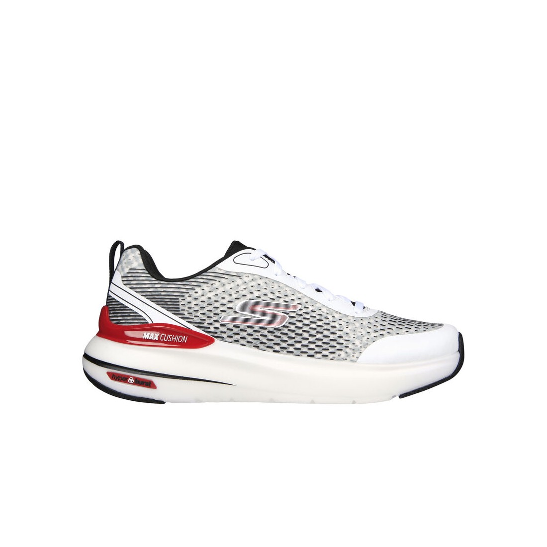 Giày Skechers Max Cushioning Hyper Burst - Synergy Nam Trắng