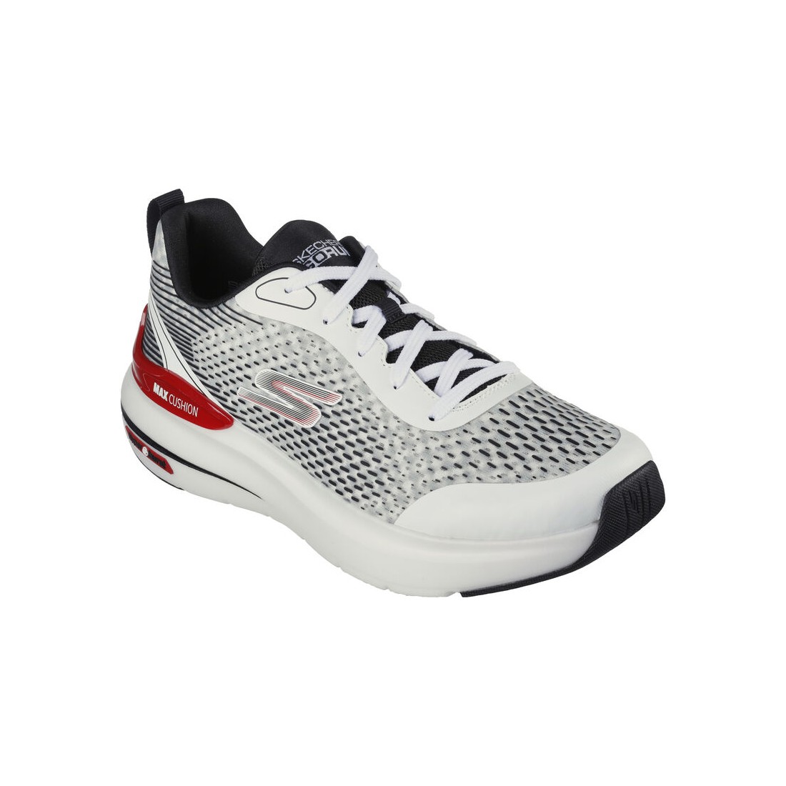 Giày Skechers Max Cushioning Hyper Burst - Synergy Nam Trắng