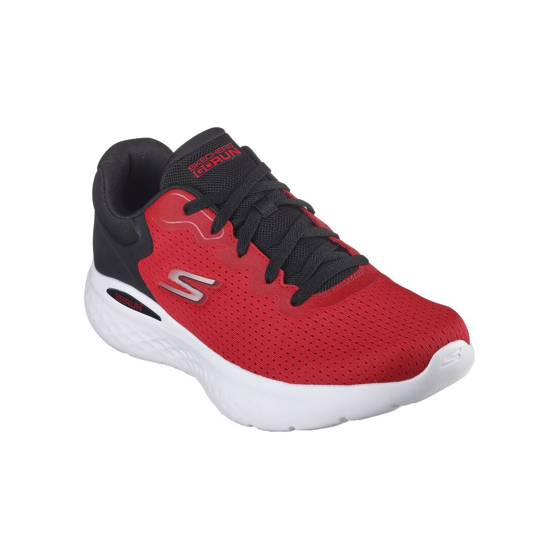 Giày Skechers Go Run Lite - Anchorage Nam Đỏ Đen