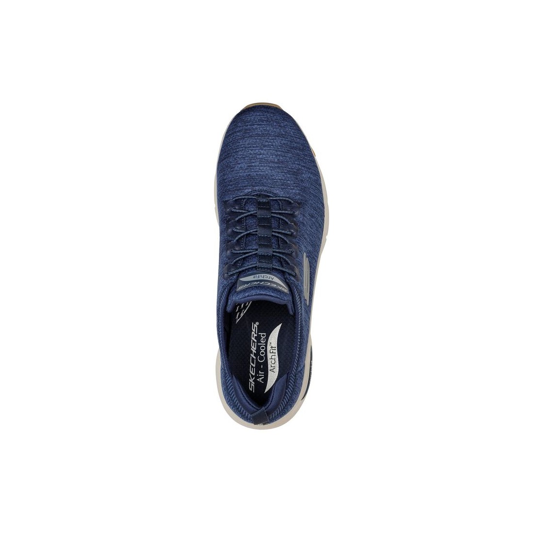 Giày Skechers Arch Fit - Waveport Nam Xanh Navy