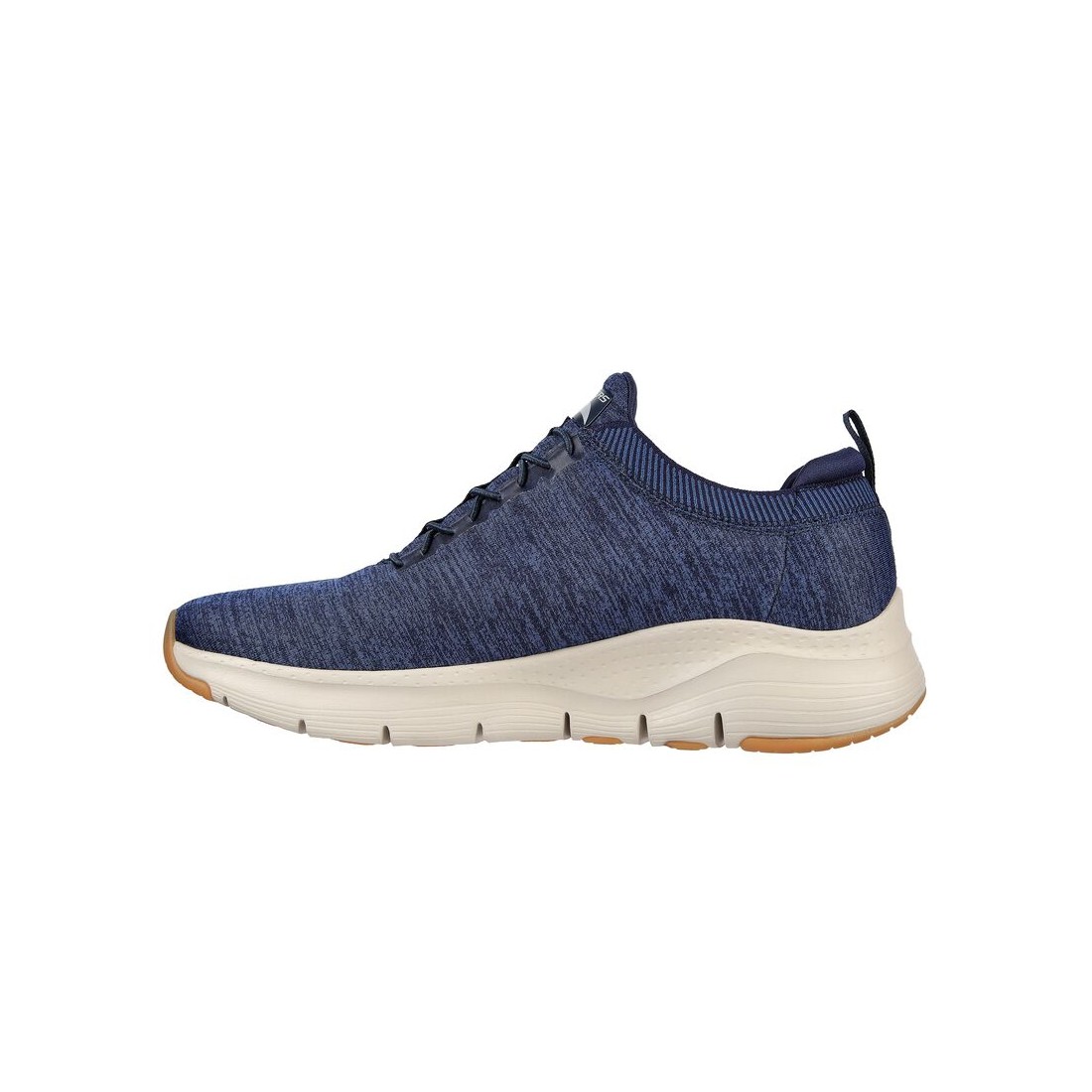 Giày Skechers Arch Fit - Waveport Nam Xanh Navy