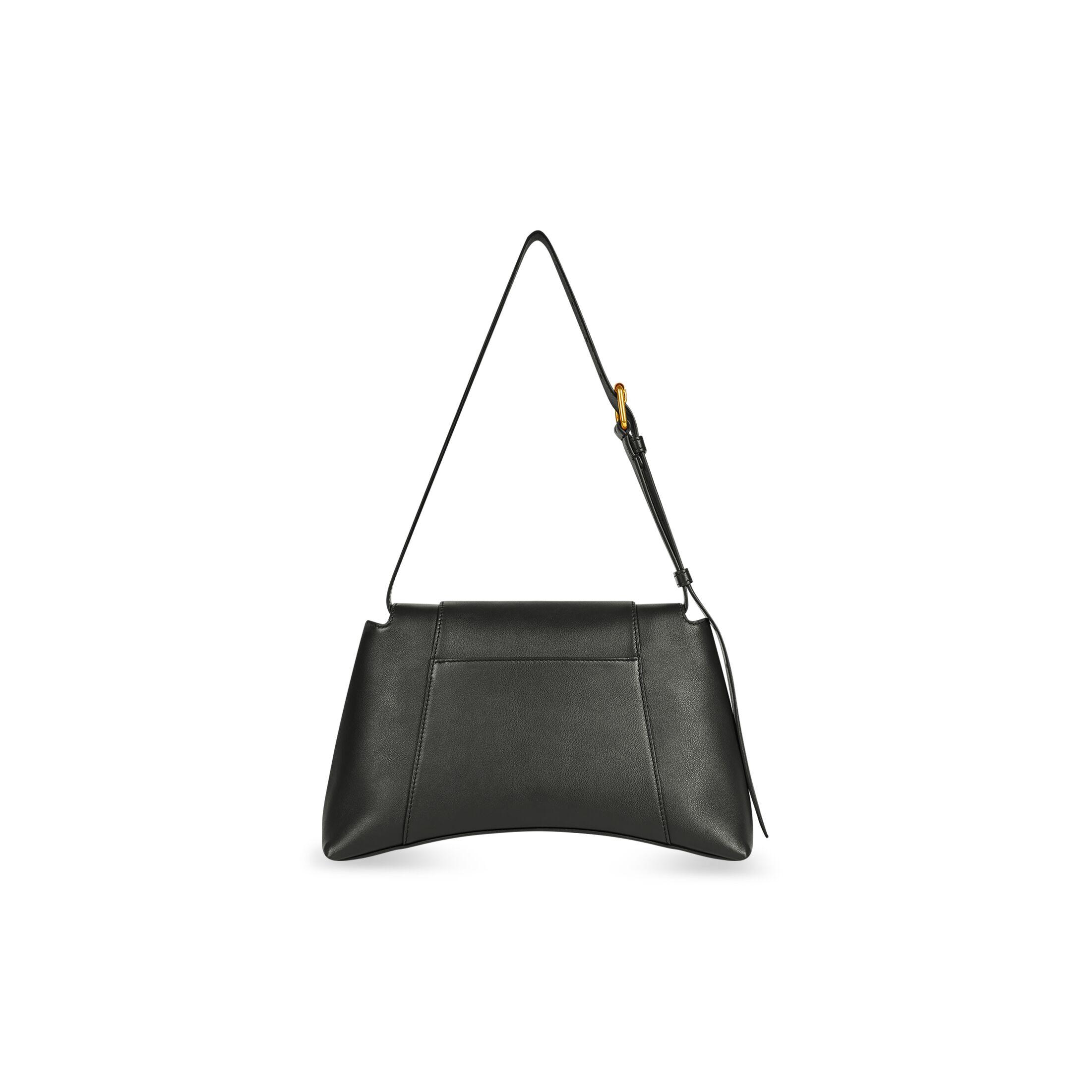 Túi Balenciaga Downtown Small Shoulder Bag Nữ Đen