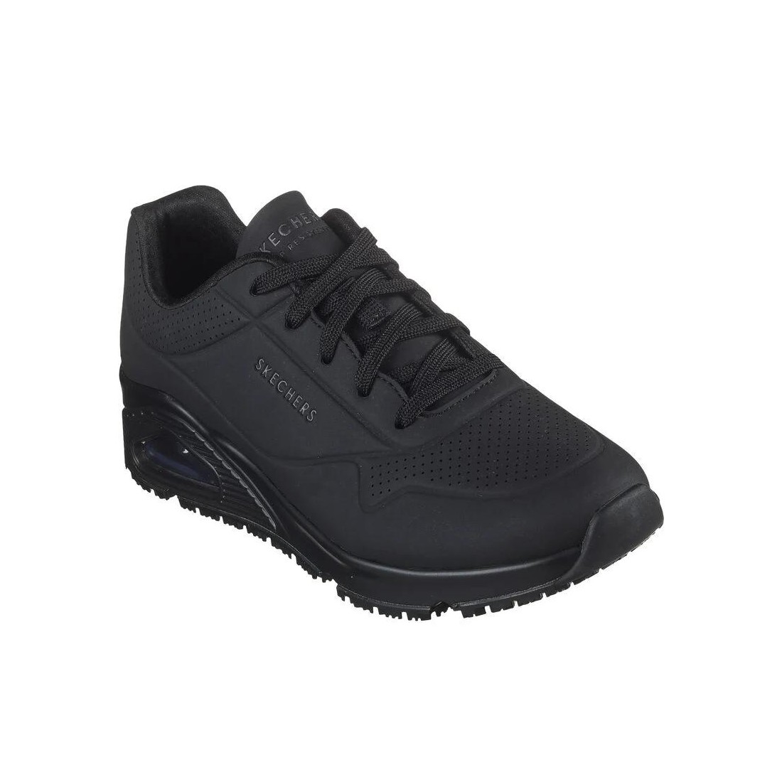 Giày Skechers Work Relaxed Fit: Uno Sr Nữ Đen