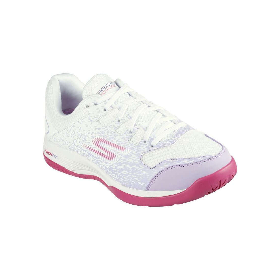 Giày Skechers Viper Court - Pickleball Nữ Trắng Hồng