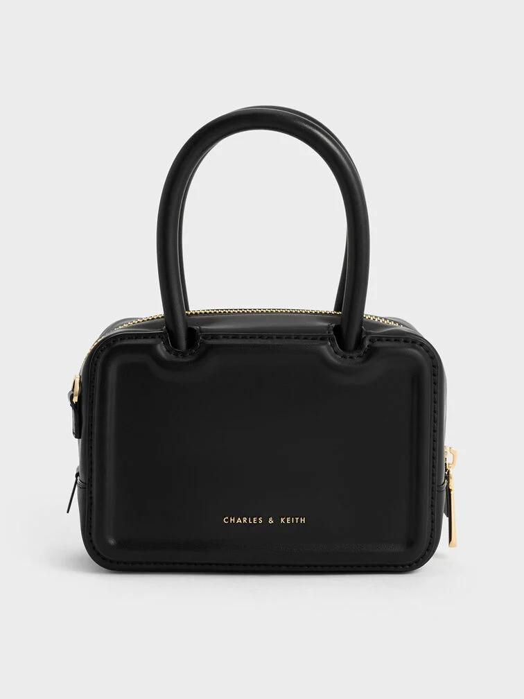 Túi Charles & Keith Perline Elongated Nữ Đen