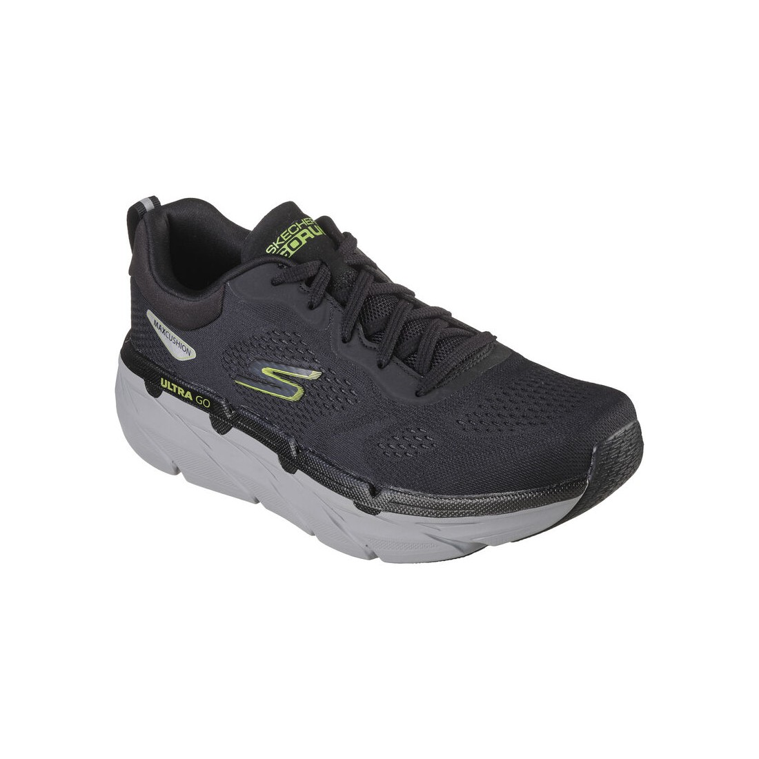 Giày Skechers Max Cushioning Premier - Perspective Nam Đen