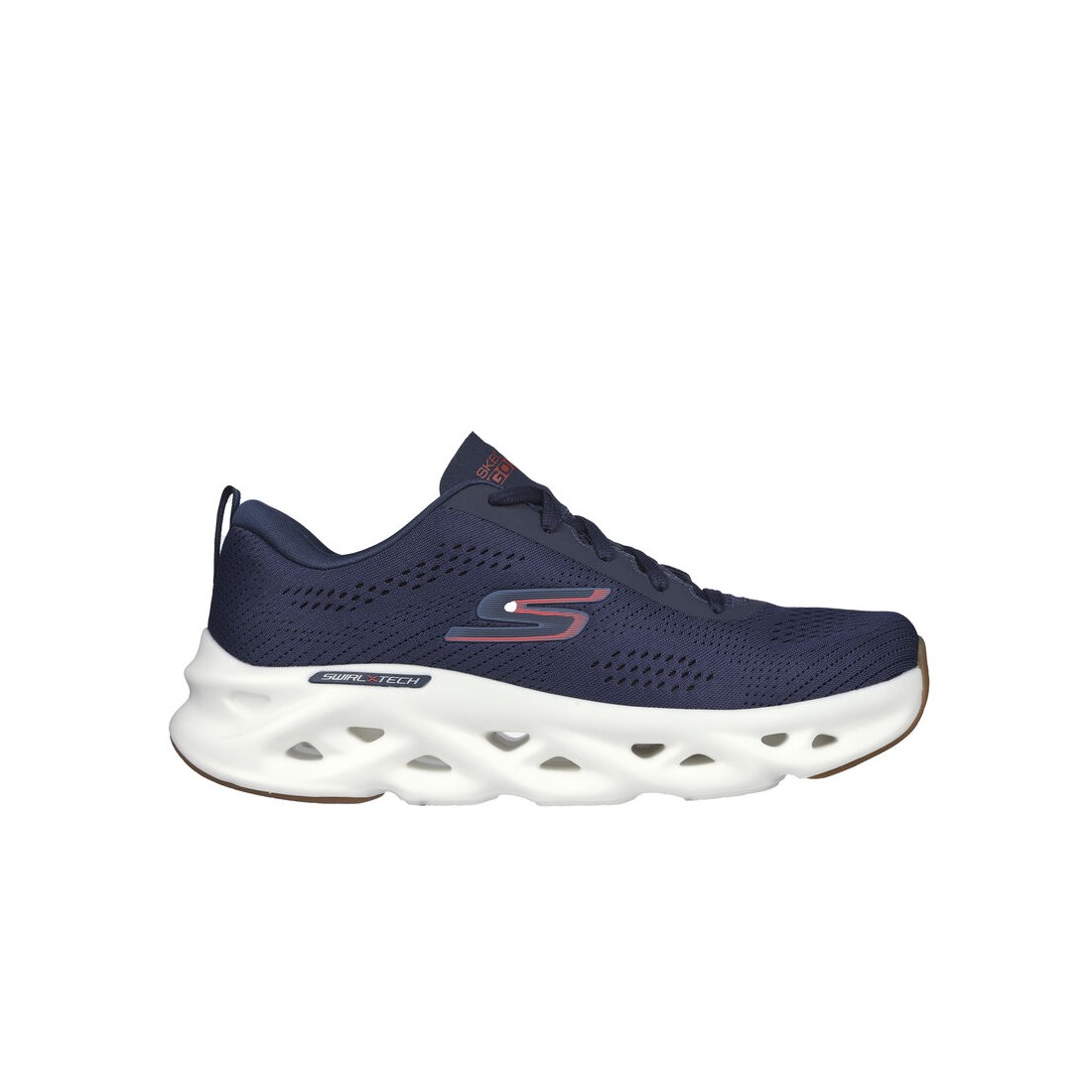 Giày Skechers Go Run Swirl Tech Nam Xanh Navy