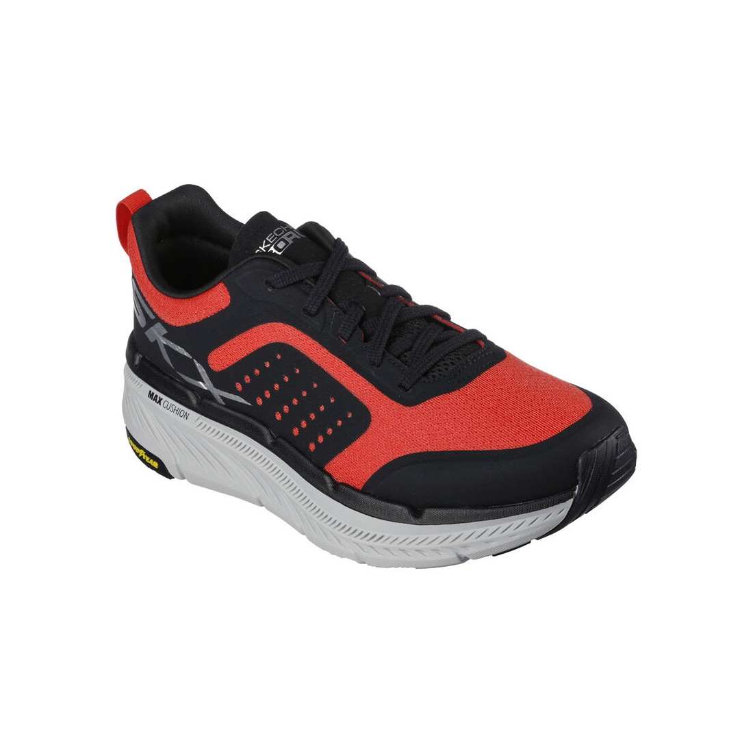 Giày Skechers Max Cushioning Premier 2.0 - Residence Nam Cam Đen