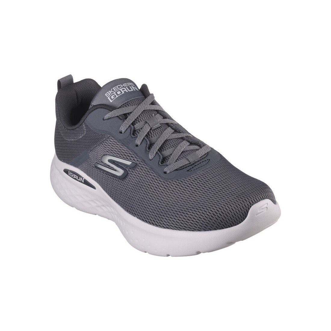 Giày Skechers Go Run Lite - Quick Stride Nam Xám