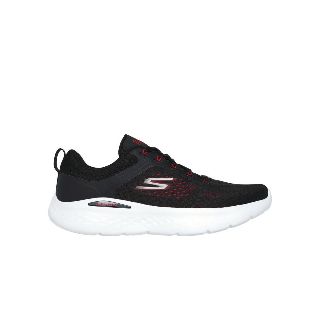 Giày Skechers Go Run Lite Nam Đen Đỏ