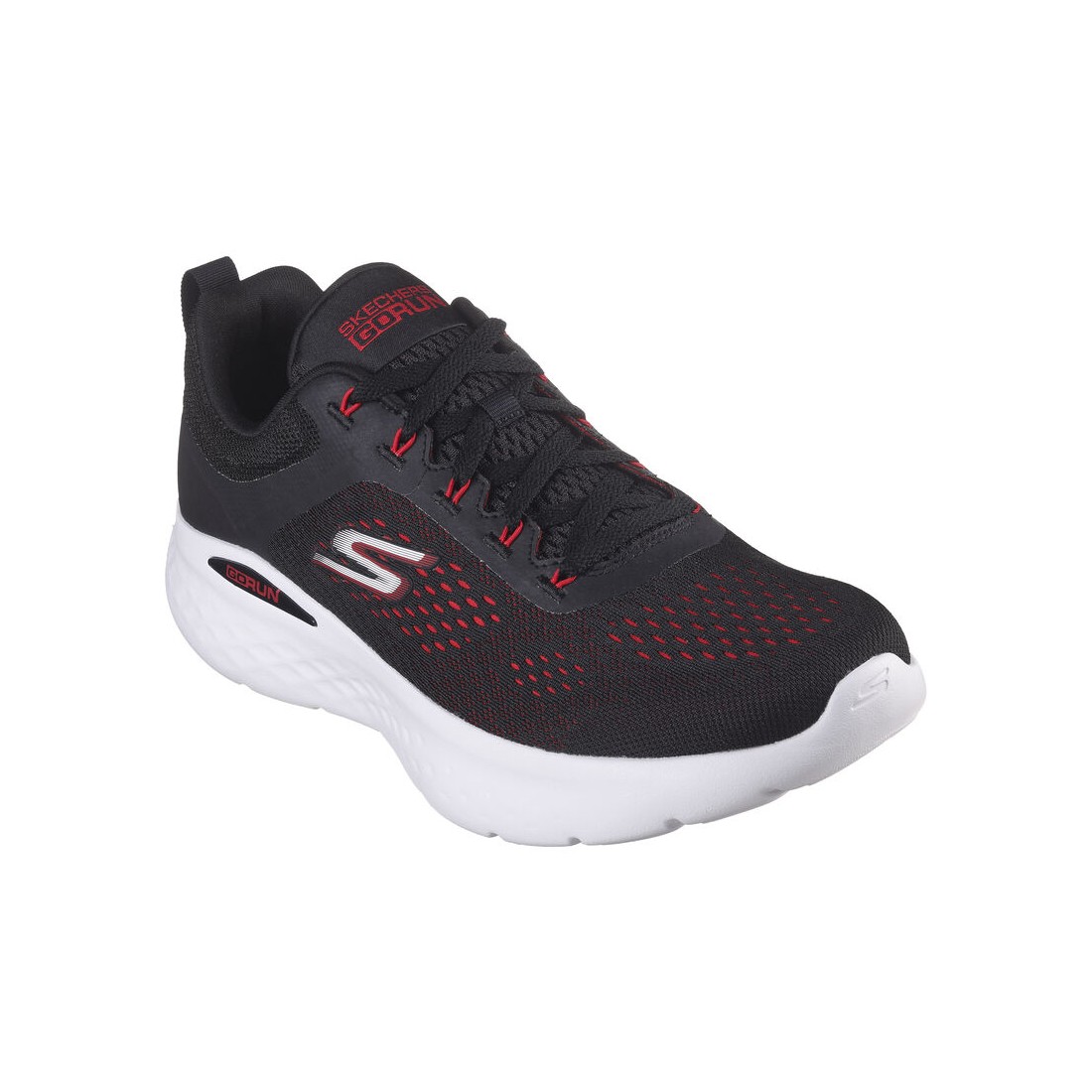 Giày Skechers Go Run Lite Nam Đen Đỏ