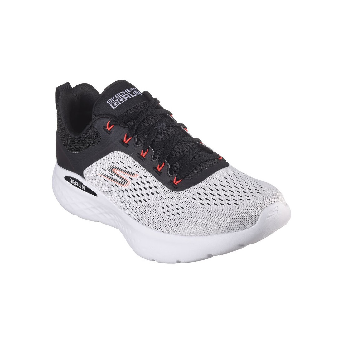 Giày Skechers Go Run Lite Nam Trắng Đen