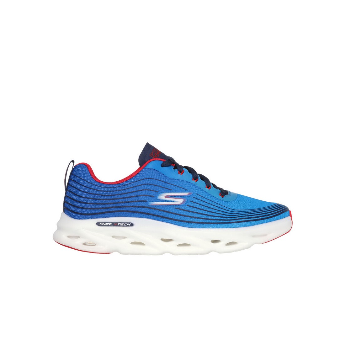 Giày Skechers Go Run Swirl Tech Speed - Haptic Rush Nam Xanh Dương