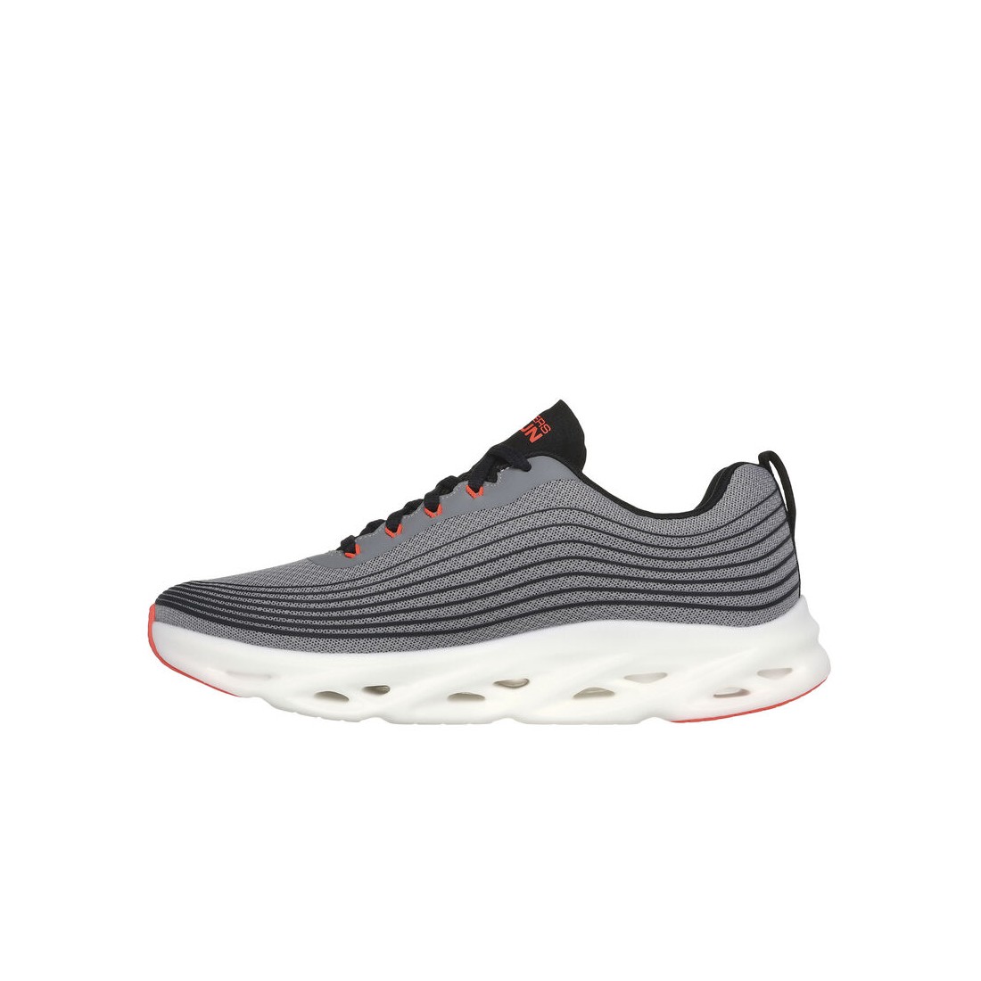 Giày Skechers Go Run Swirl Tech Speed - Haptic Rush Nam Xám