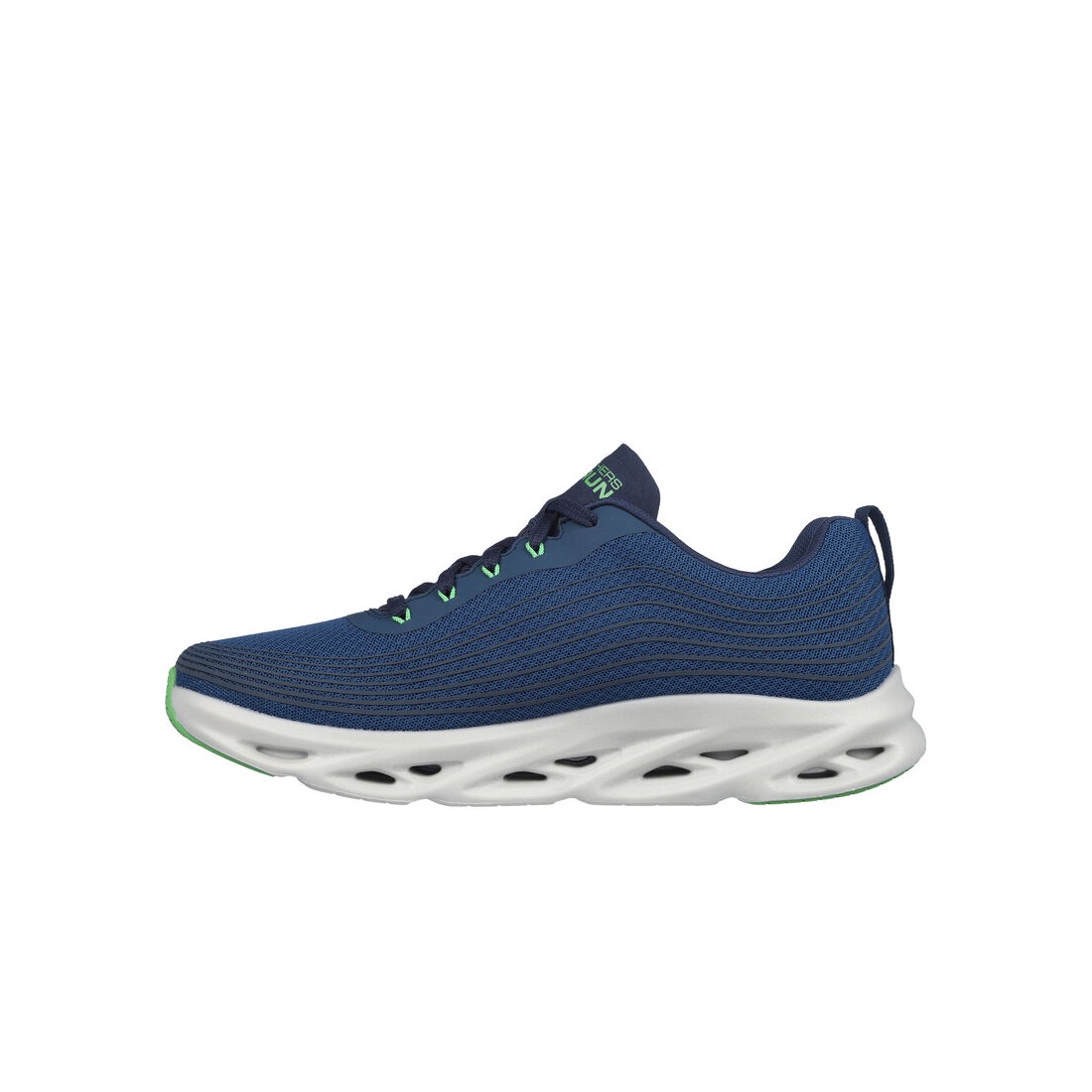 Giày Skechers Go Run Swirl Tech Speed - Haptic Rush Nam Xanh Navy