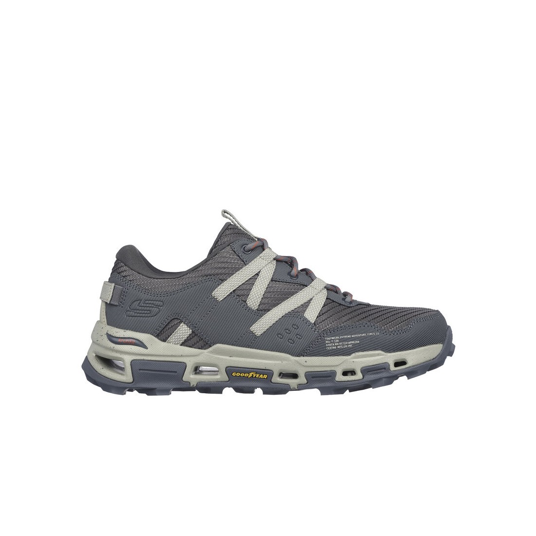 Giày Skechers Arch Fit Glide-Step Trail Nam Xám