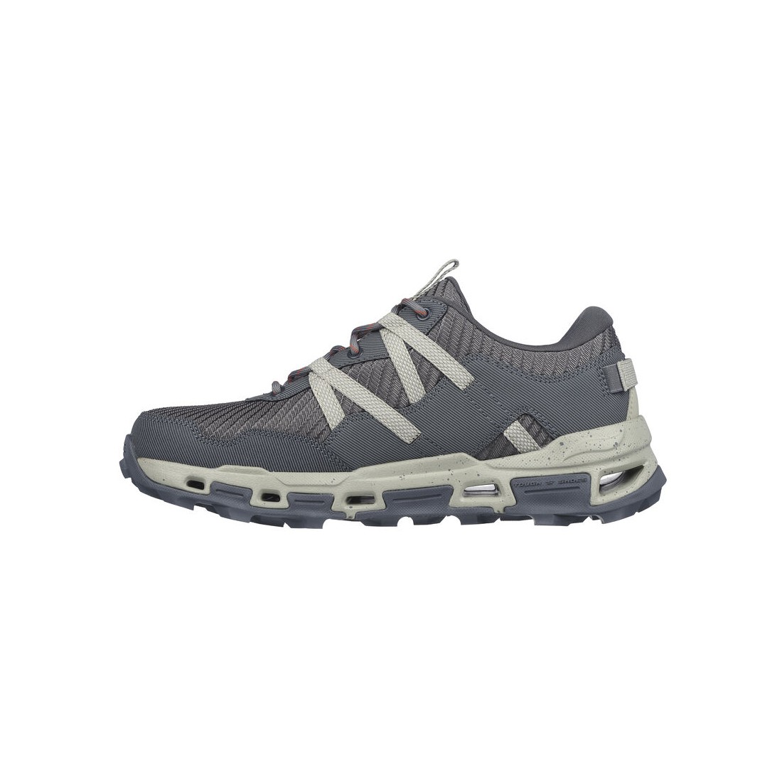 Giày Skechers Arch Fit Glide-Step Trail Nam Xám