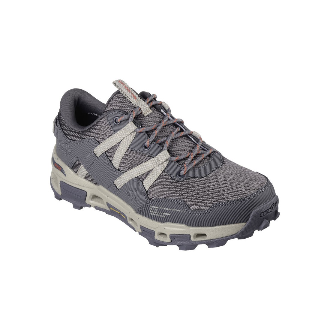 Giày Skechers Arch Fit Glide-Step Trail Nam Xám