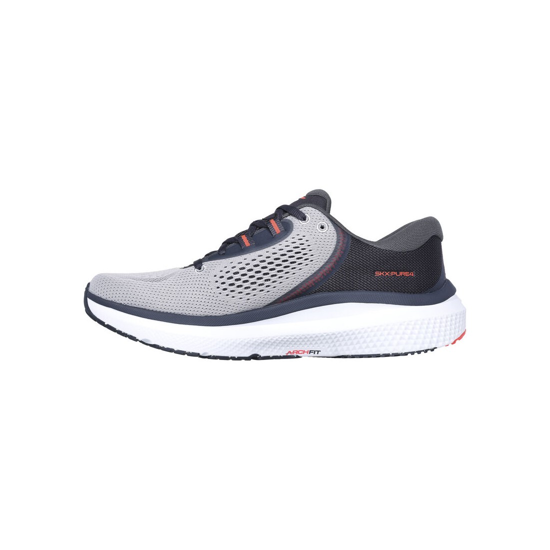 Giày Skechers Go Run Pure 4 Arch Fit Nam Xám