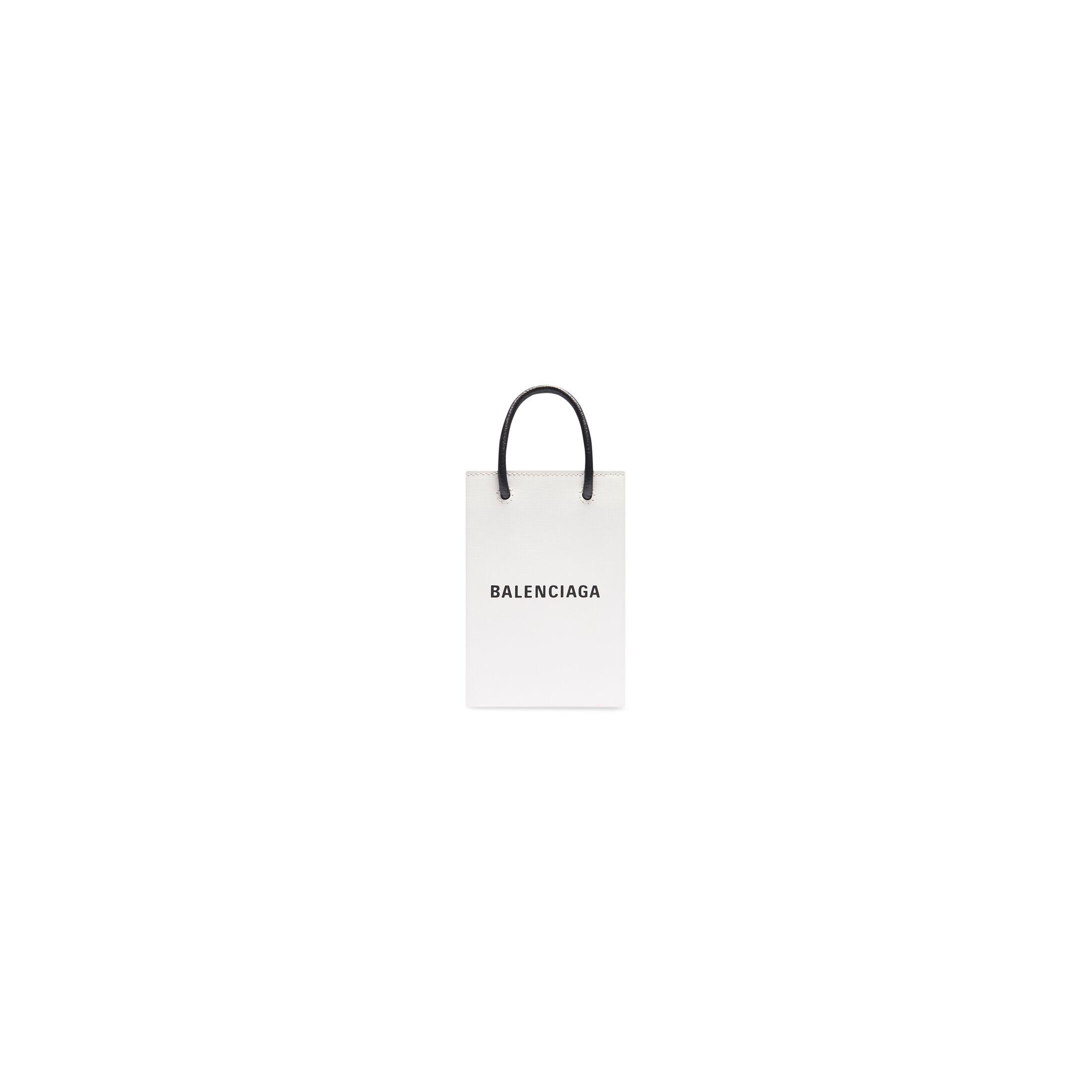 Túi Balenciaga Mini Shopping Bag Nữ Trắng