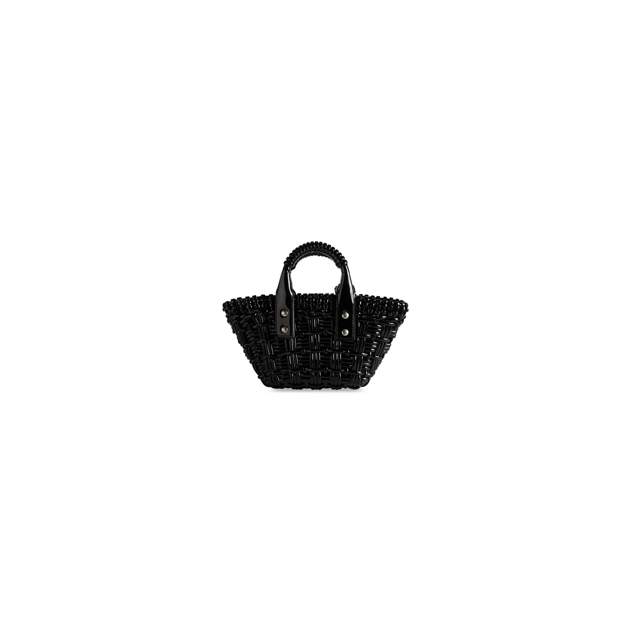 Túi Balenciaga Bistro Xxs Basket With Strap Nữ Đen