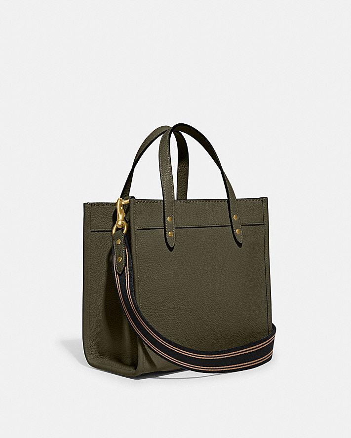 Túi Coach Field Tote 22 Nữ Xanh Lá