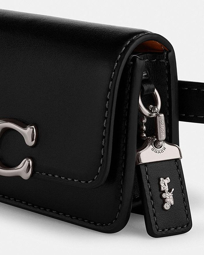 Túi Coach Bandit Card Case Belt Bag Nữ Đen