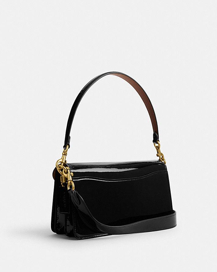 Túi Coach Tabby Shoulder Bag 26 In Signature Leather Nữ Đen