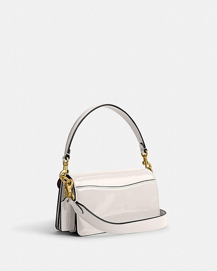 Túi Coach Tabby Shoulder Bag 20 In Signature Leather Nữ Trắng