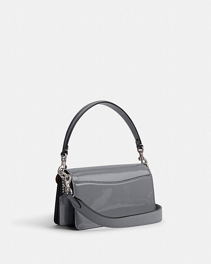 Túi Coach Tabby Shoulder Bag 20 In Signature Leather Nữ Xám