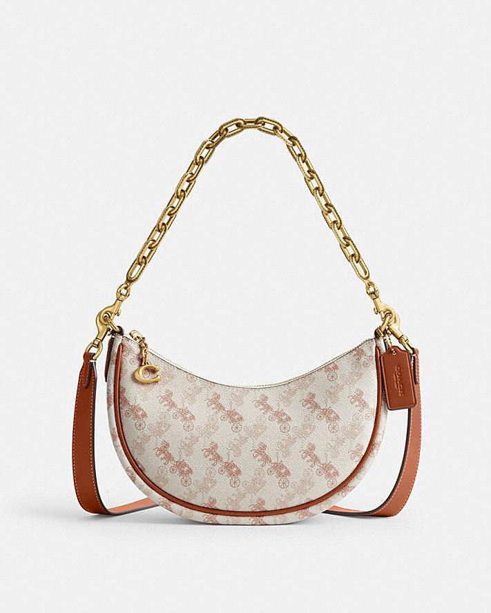 Túi Coach Mira Shoulder Bag With Horse And Carriage Print Nữ Be