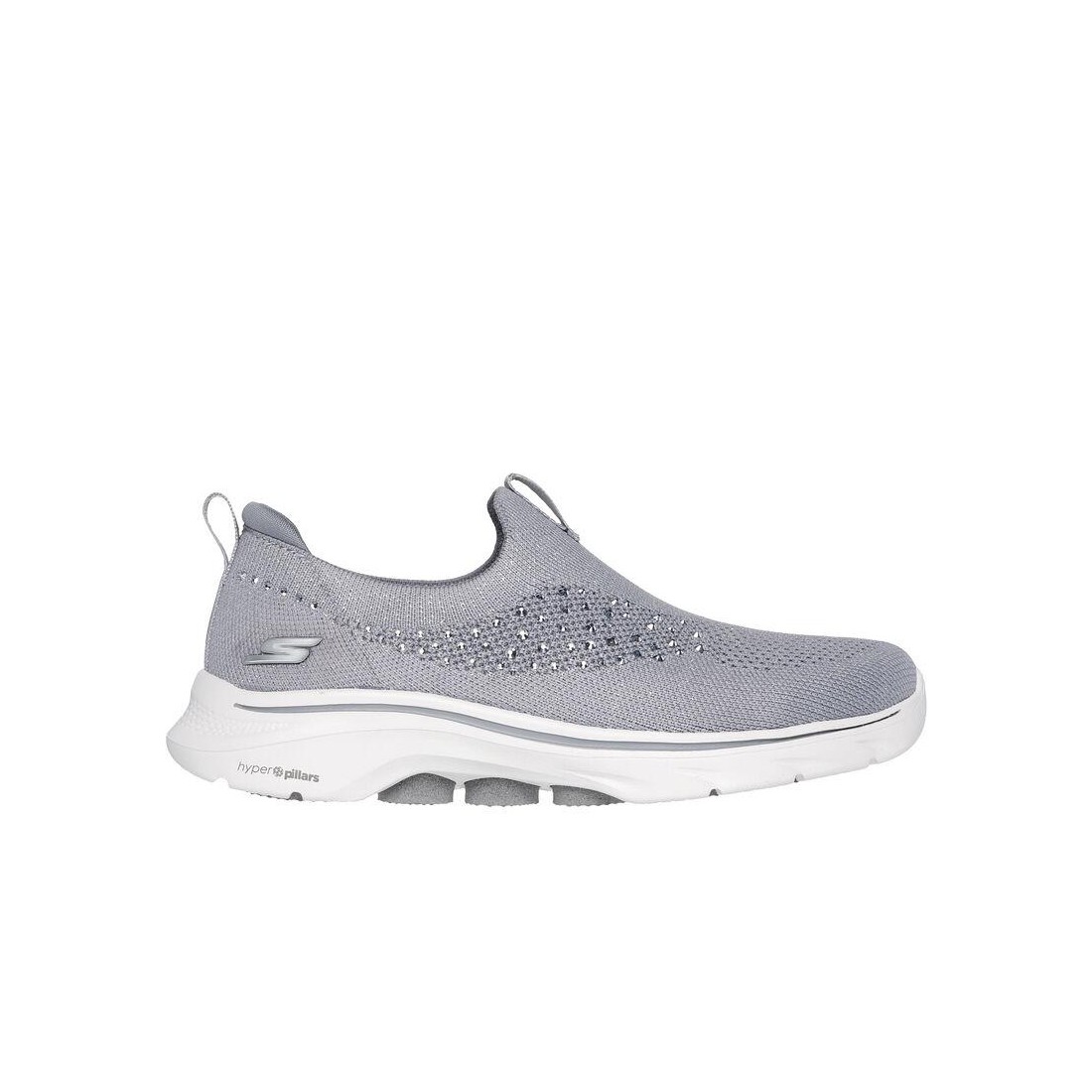 Giày Skechers Go Walk 7 - Blink Nữ Xám