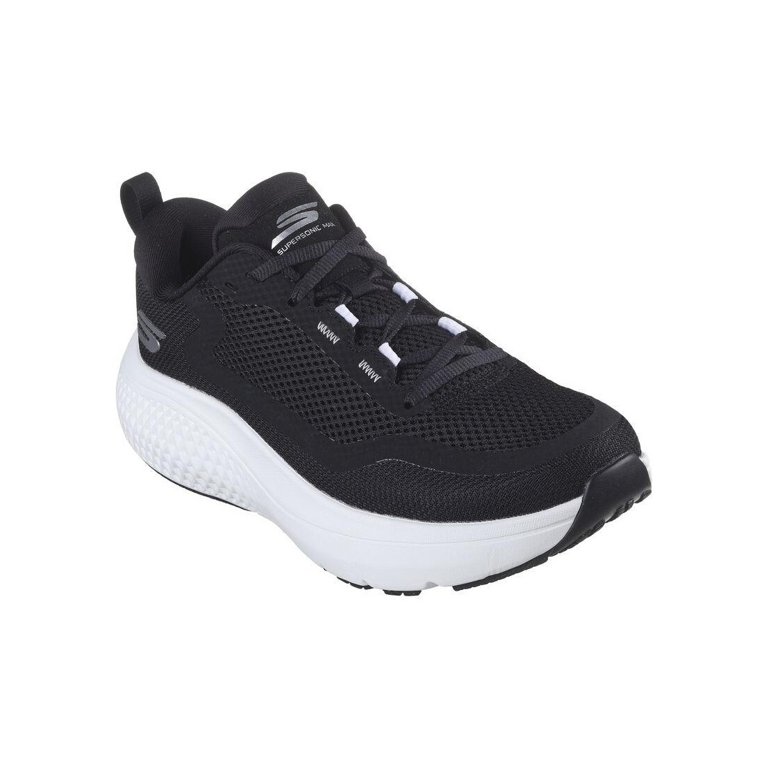 Giày Skechers Go Run Supersonic Max Nữ Đen