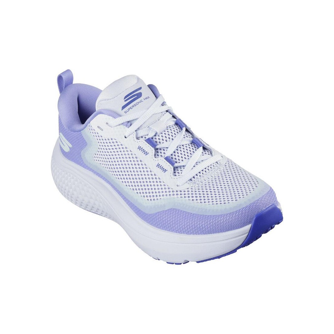 Giày Skechers Go Run Supersonic Max Nữ Xanh Dương