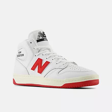Giày New Balance Nb Numeric 480 High Nam Trắng Đỏ